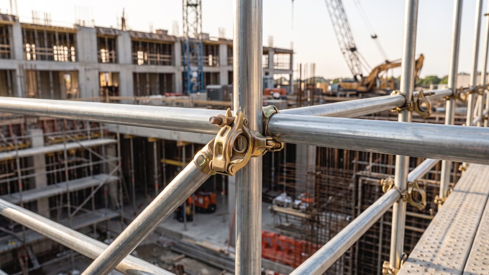 Tube Fitting Scaffolding System