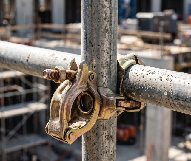 Tube Fitting Scaffolding System